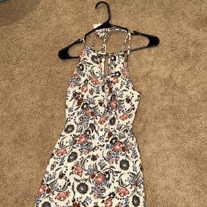 Cute and long floral dress